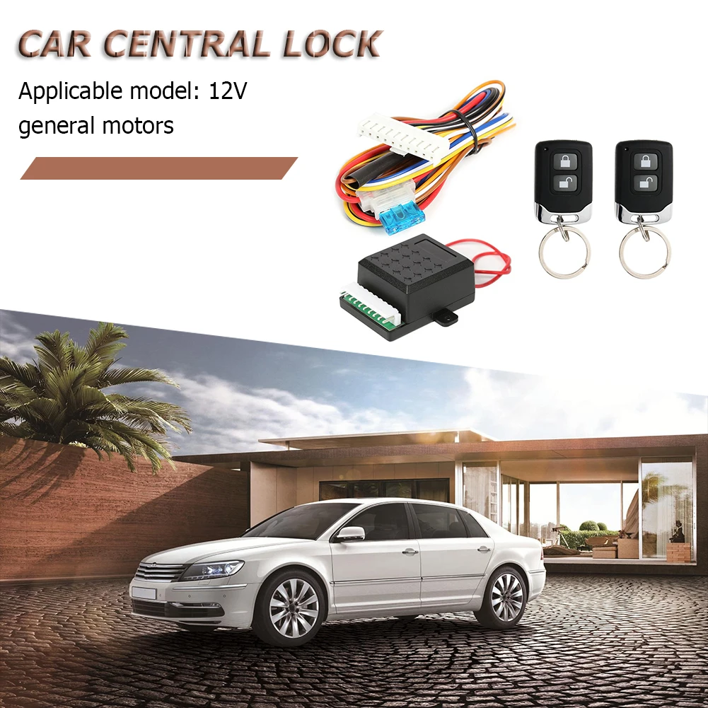 Car Remote Central Door Lock Keyless Entry Alarm System Locking Kit 401/T242