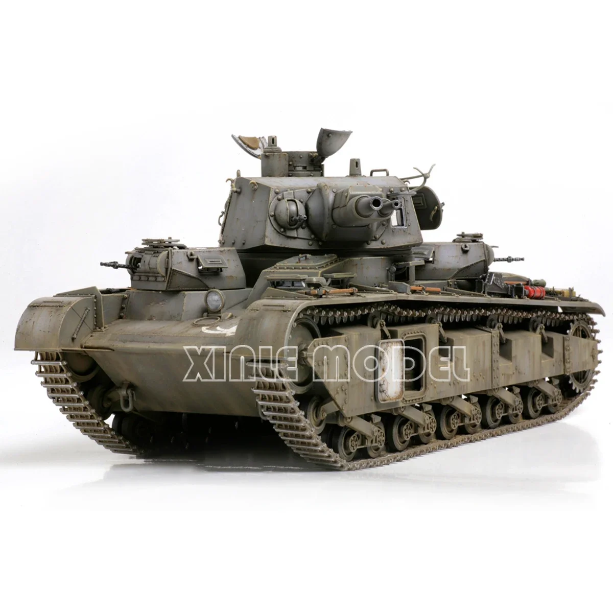 Amusing Hobby Plastic Assembled Tank Model Kit 35A003 German Multi-Turret Tank, Norwegian Campaign 1/35