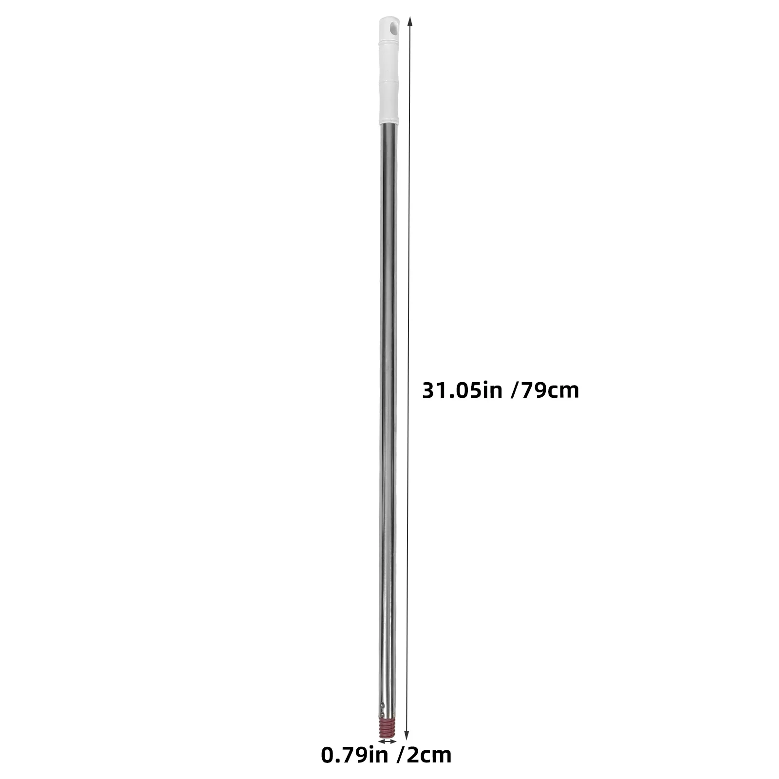 Handle Broom Mop Handles Stick Replacement Sweeper Pole Sticks for Floor Cleaning