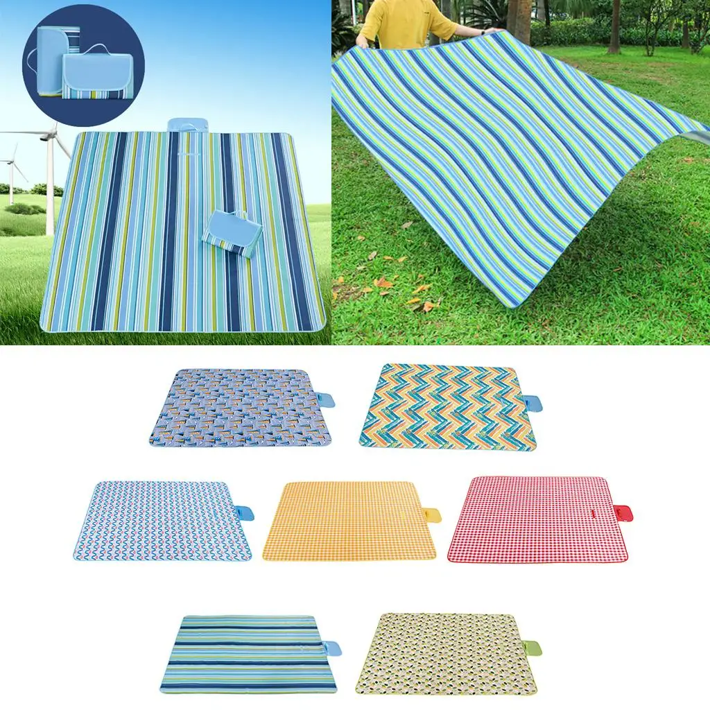 Outdoor Blanket Large Beach Camping Picnic Blanket Oversized Hiking Park