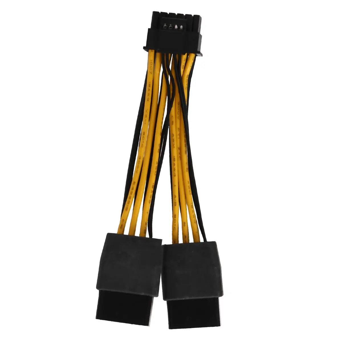 DT75BG 2x8 PIN Female to 16 PIN (12+4 PIN) Graphics Card Adapter Cable 8 PIN to 16 PIN Graphics Card Adapter Cable 16AWG