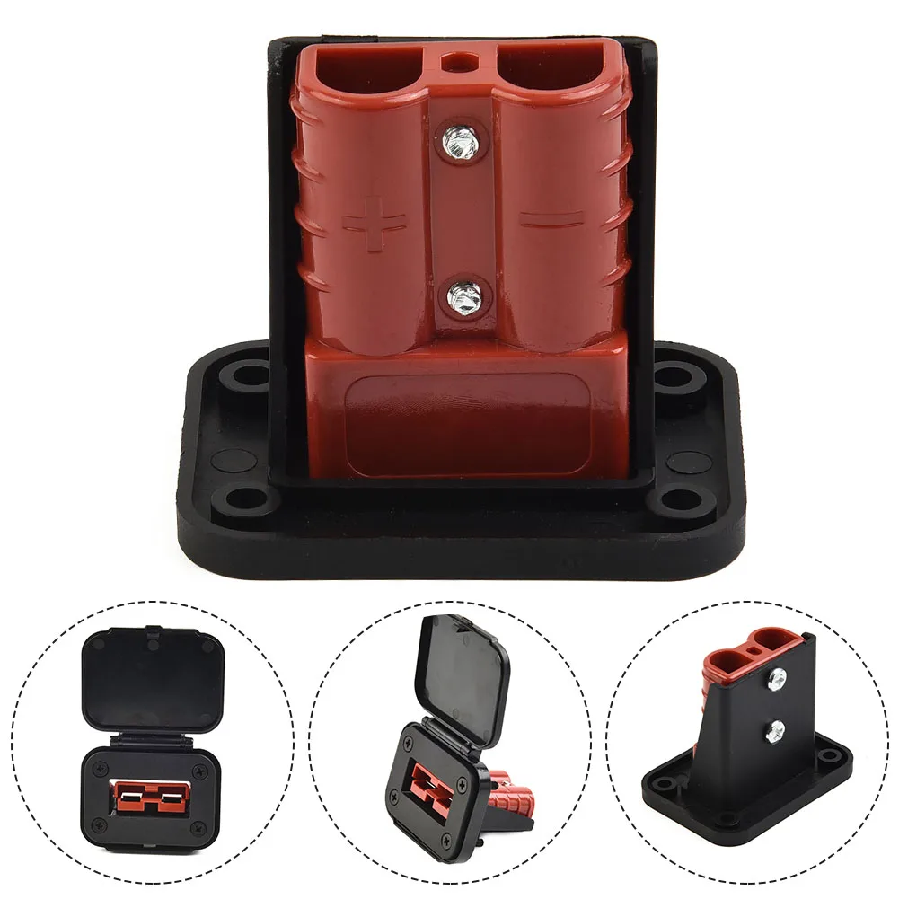 موصلات كابلات الأسلاك جبل قوس 2 غرز 50A التثبيت عبر الإنترنت البلاستيك RVs اليخوت 19 موصلات تباعد