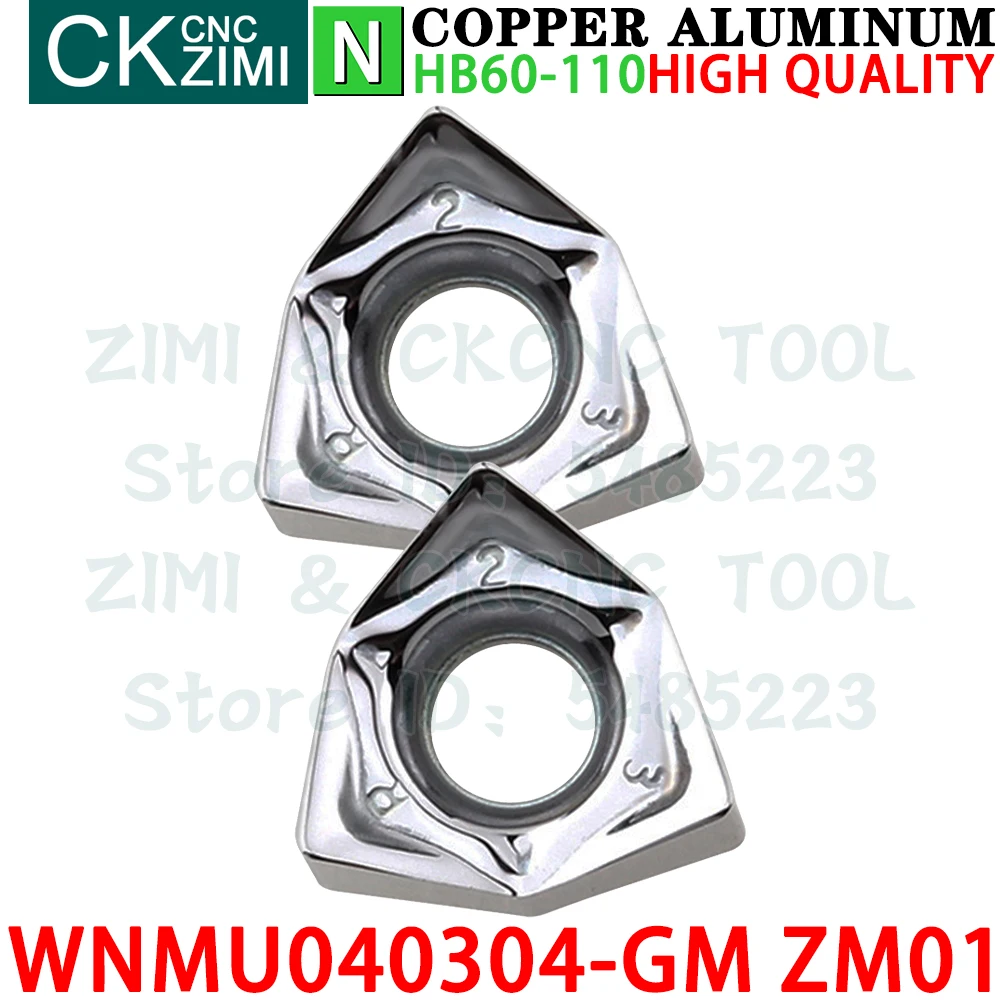 Imagem -04 - Wnmu 040304 gm Zm01 Inserções de Carboneto Ferramentas de Inserção de Fresagem de Alumínio Torno de Metal Wnmu0403 Mfwn90 Ferramentas de Corte e Fresagem Intercambiáveis Insertos de Faceamento Wnmu040304-gm Zm01
