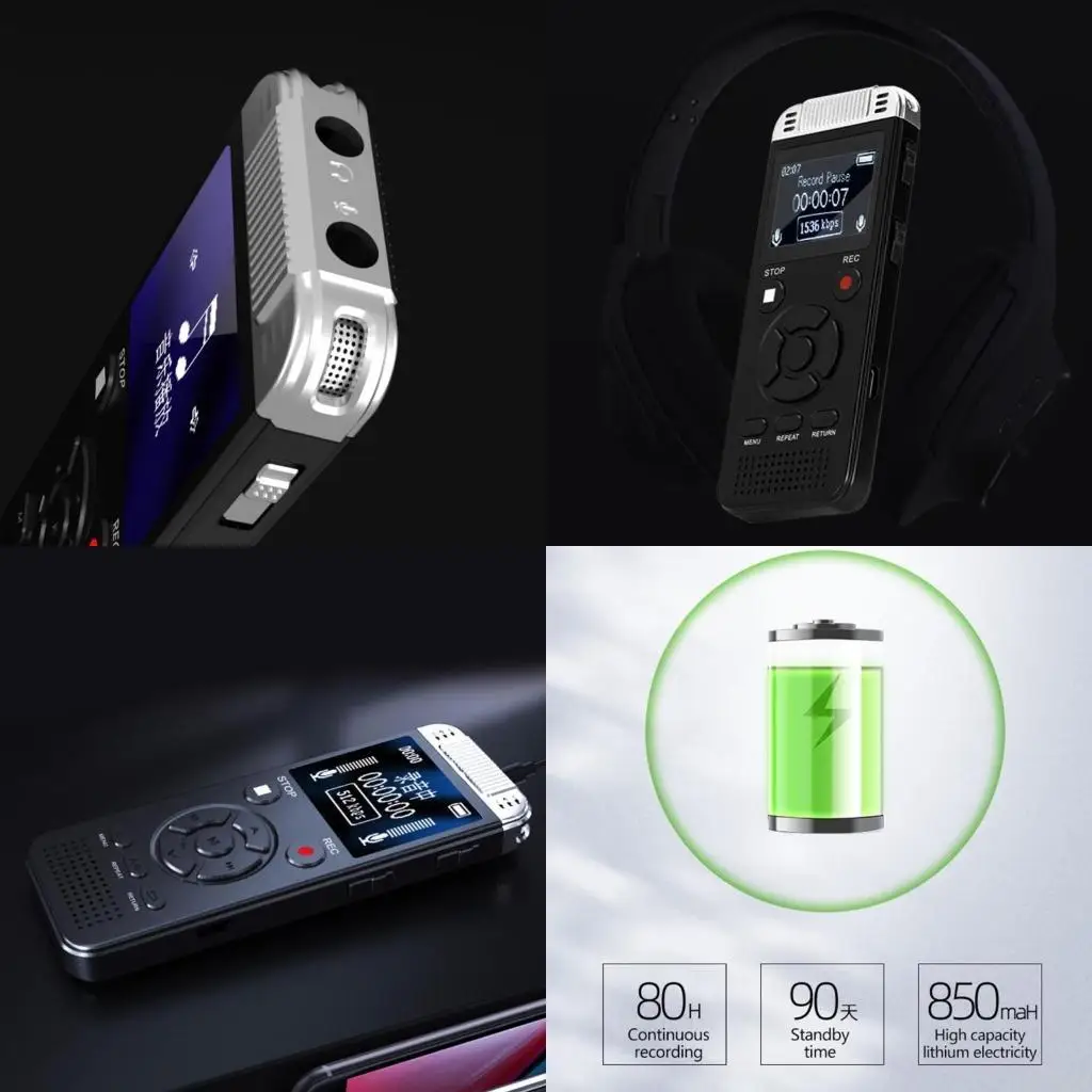 

B03F Удобный диктофон, небольшие диктофоны, устройство для записи звука, простое в использовании