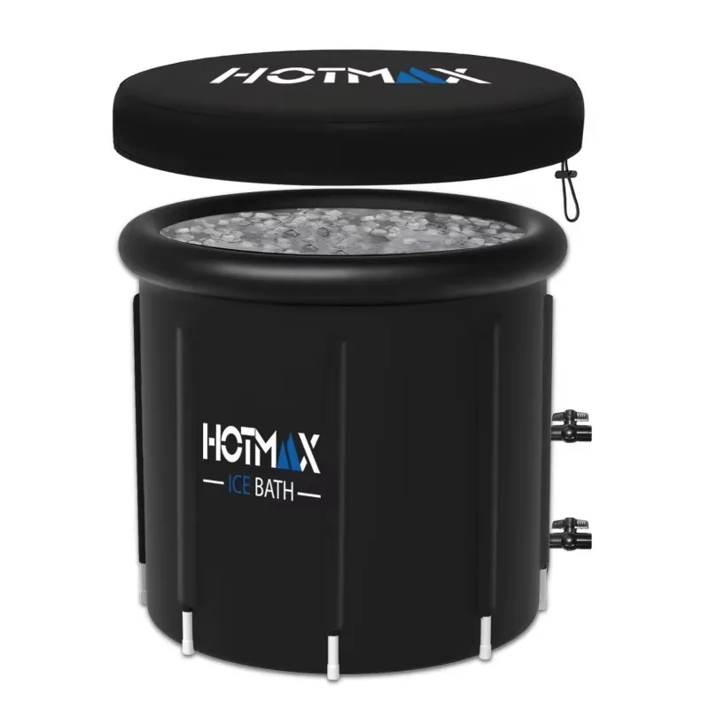 YTYIN 0.5hp Vanace Exercise Athlete يستخدم 2 أنابيب الصرف نظام التبريد حوض الاستحمام الجليدي لاستعادة اللياقة البدنية