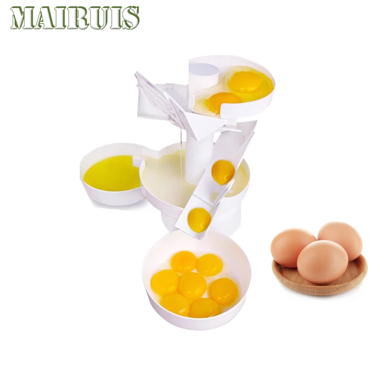 Commercial Small Manual Egg White Yolk Separator Liquid Separation Machine For Duck Hen Eggs