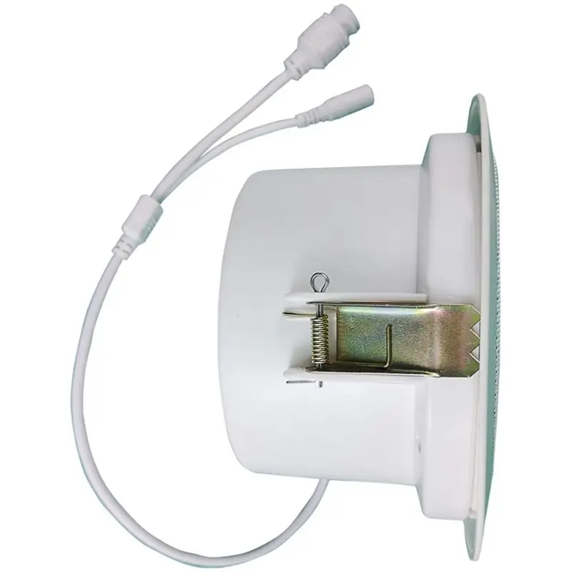 A72Z 10W Network IP Public Address System Audio ABS Ceiling Speaker POE Or DC12V