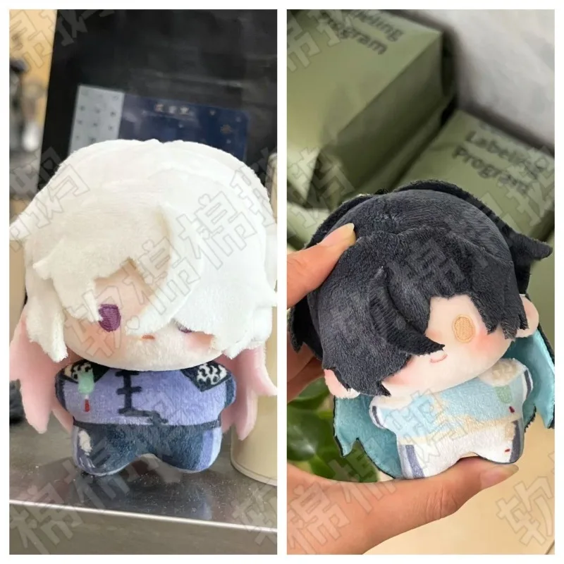 

Game Identity V Cosplay White Guard Black Guard Wu Chang 2025 New Adorable Soft 10cm Backpack Pendant Plush Keychain Gifts