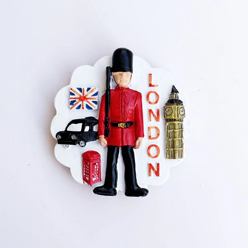 

London soldier modeling Creative travel souvenirs gifts Home decor Refrigerator magnets crafts