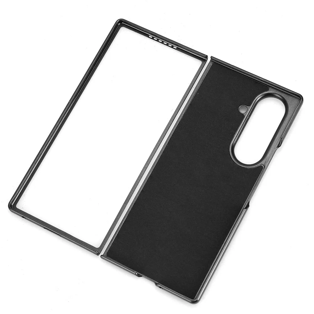 For Samsung Galaxy Z Fold 7 5G Case Luxury PU Leather Hard Back Cover ShockProof Case For Samsung Z Fold7 ZFold7 Phone Coque
