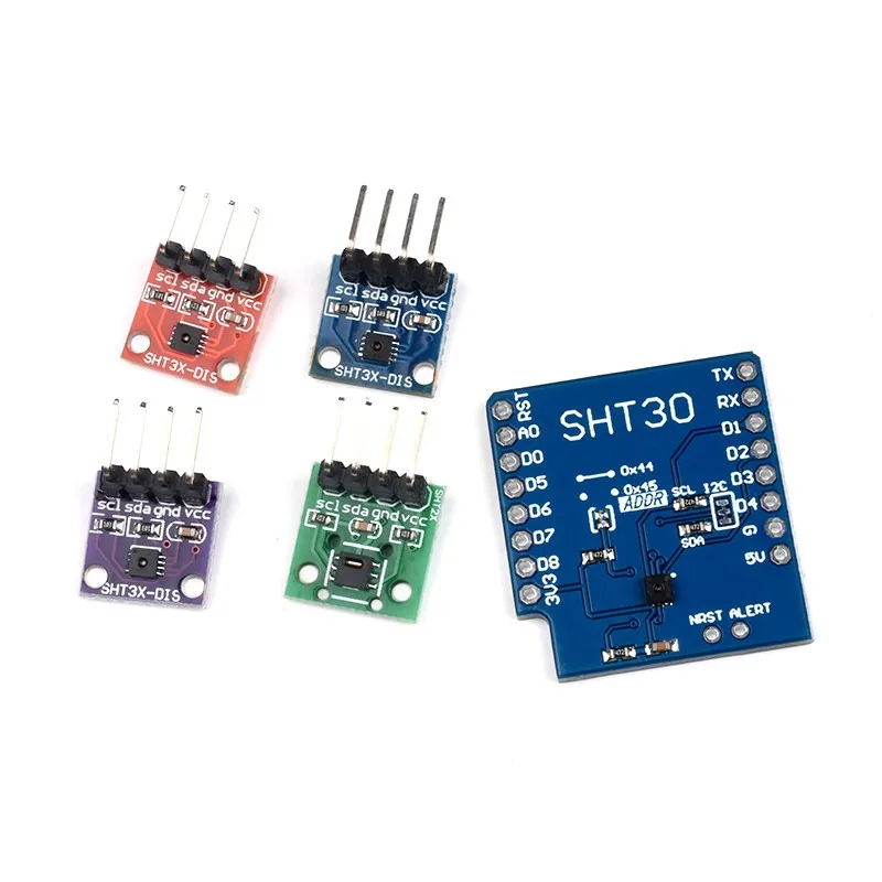 SHT20/SHT30/31/35/41 Temperature and Humidity Sensor Module - I2C Communication - Digital Type - Wide Voltage Sensor