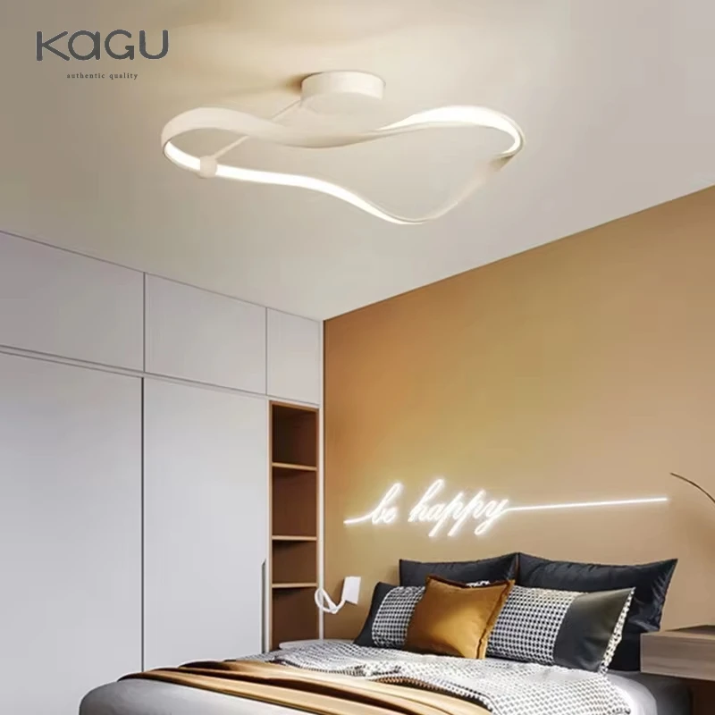 Creative Bedroom Ceiling Light LED Modern Minimalist Living Room Light Nordic Personalized Study Light Designer Restaurant Kitch