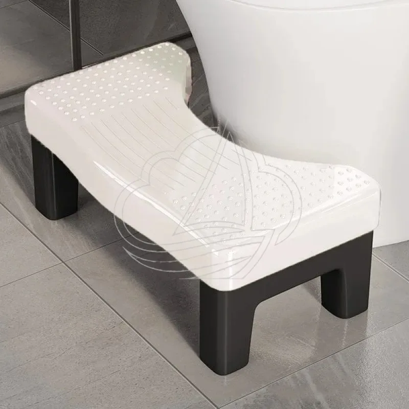 Bathroom Squatting Footstool Toilet Step Stool for Adults Potty Training Stool