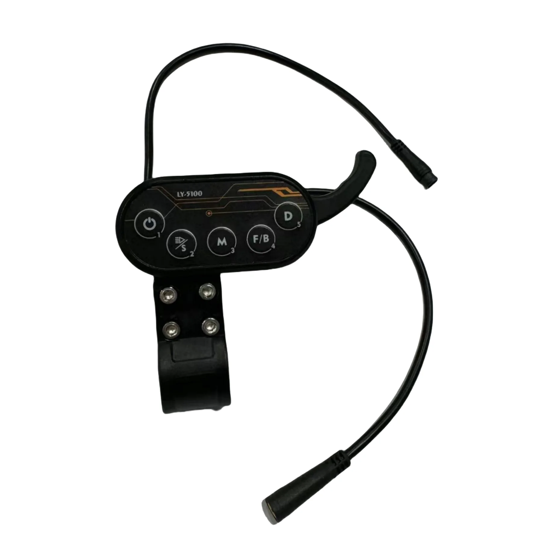 LIVIAE 52V 60V 72V piezas de patinete eléctrico bloqueo de voltaje dedo acelerador asistente botón integrado para M5 G14 S5