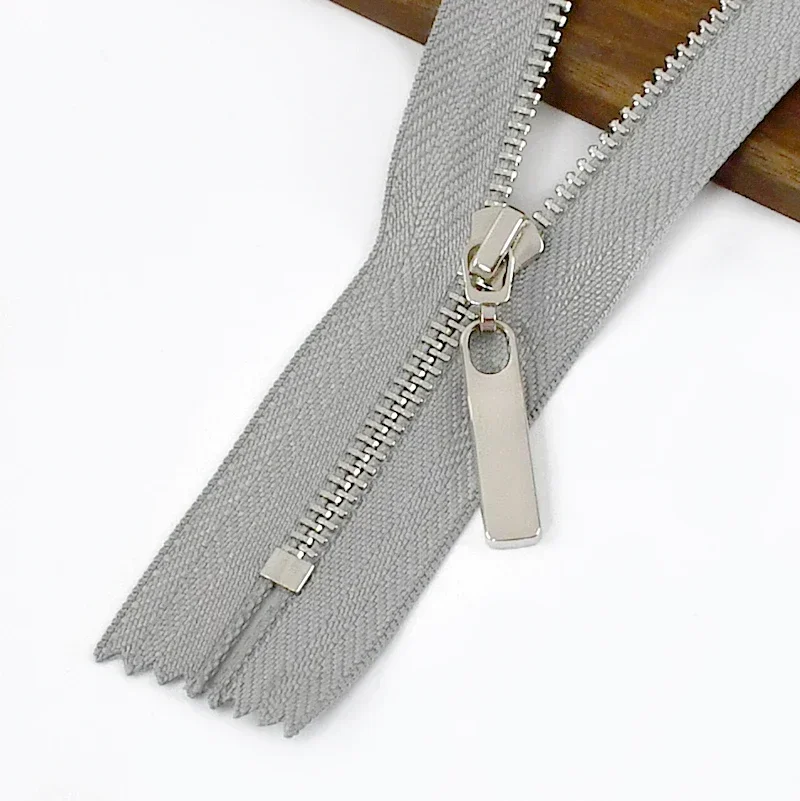 3Pcs 3 #15/18/20/25/30cm Close-End Reißverschlüsse Für Nähen tasche Metall Zipper Tasche Brieftasche Bekleidungs Zip Reparatur Kit DIY Zubehör
