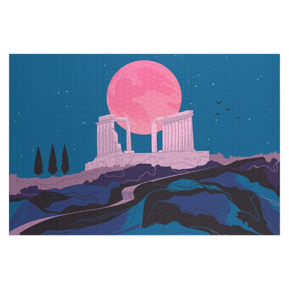 

Temple of Poseidon at Sounion Jigsaw Puzzle Personalized Photo Gift Personalized Gift Personalized Gift Married Puzzle