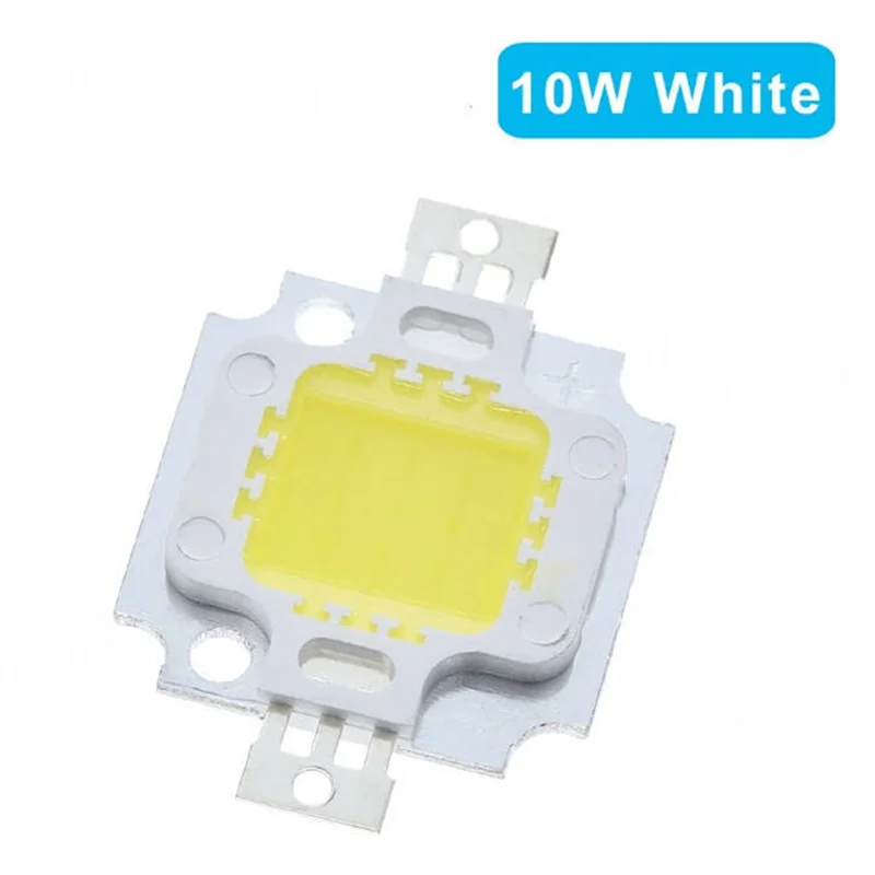 ABXF - Żarówka LED do reflektora 10W, chip LED 10 sztuk, 10W LED ciepła biel/biała, lampa o dużej mocy