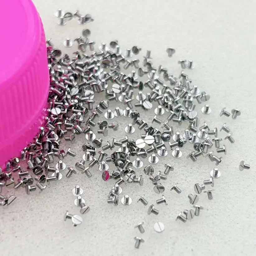 Watch movement components 7750 movement clamping plate screws silver upper clamp screw swing clam (10/30/50/70/100 pieces price)