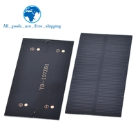smart electronics Solar Panel 1W 5V electronic DIY Small Solar Panel for Cellular Phone Charger Home Light Toy etc Solar Cell