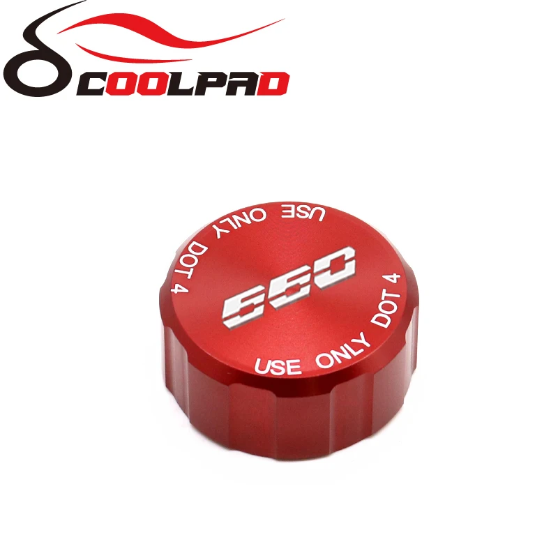 Accessorio moto coperchio serbatoio olio freno posteriore coperchio tappo serbatoio liquido per Triumph Trident 660 2021 Trident660