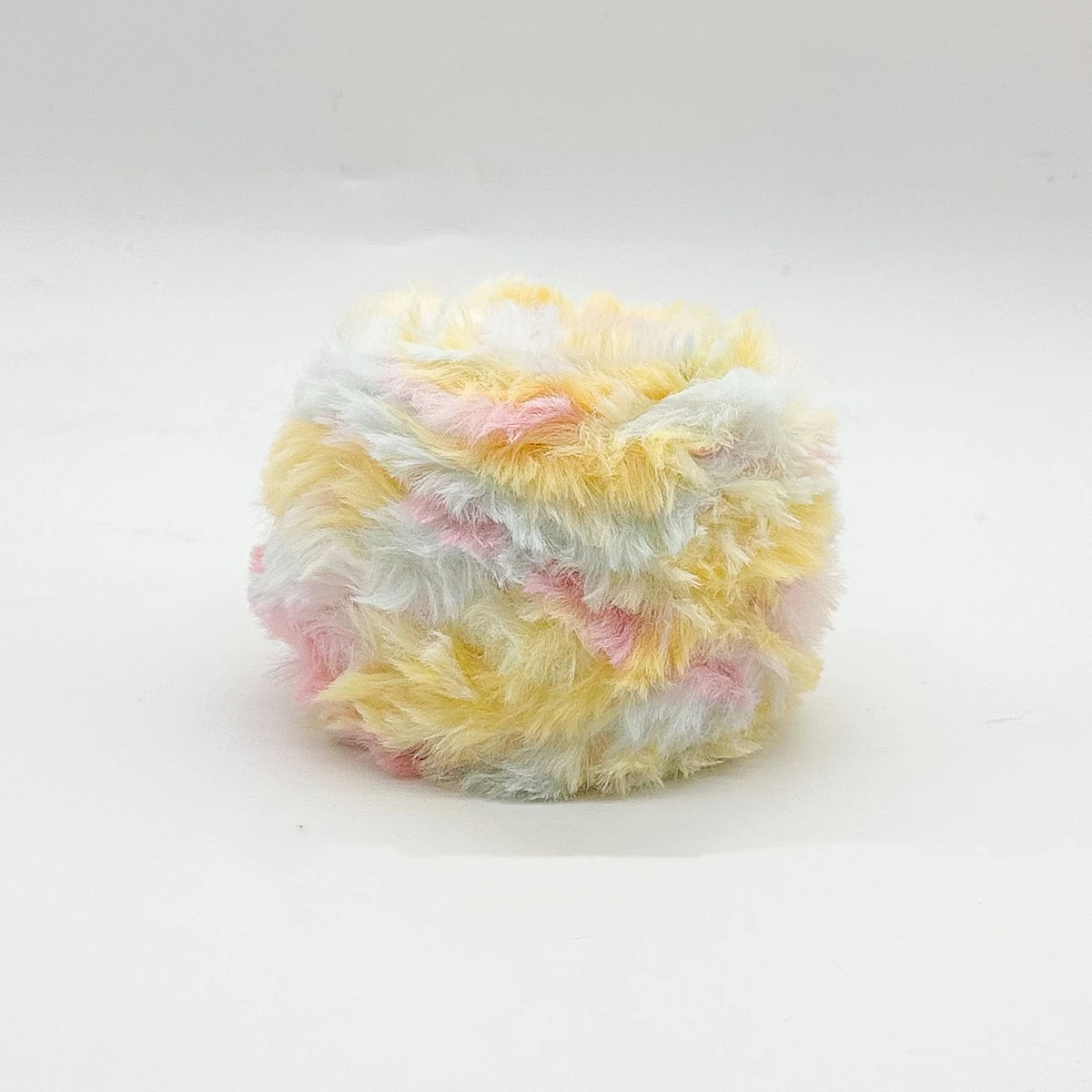 Winter 100g Super Chunky Bontgaren voor handbreien pluizig zacht warm Gehaakte lijn om Sjaal Hoed lange pluche draden Kerstmis te breien