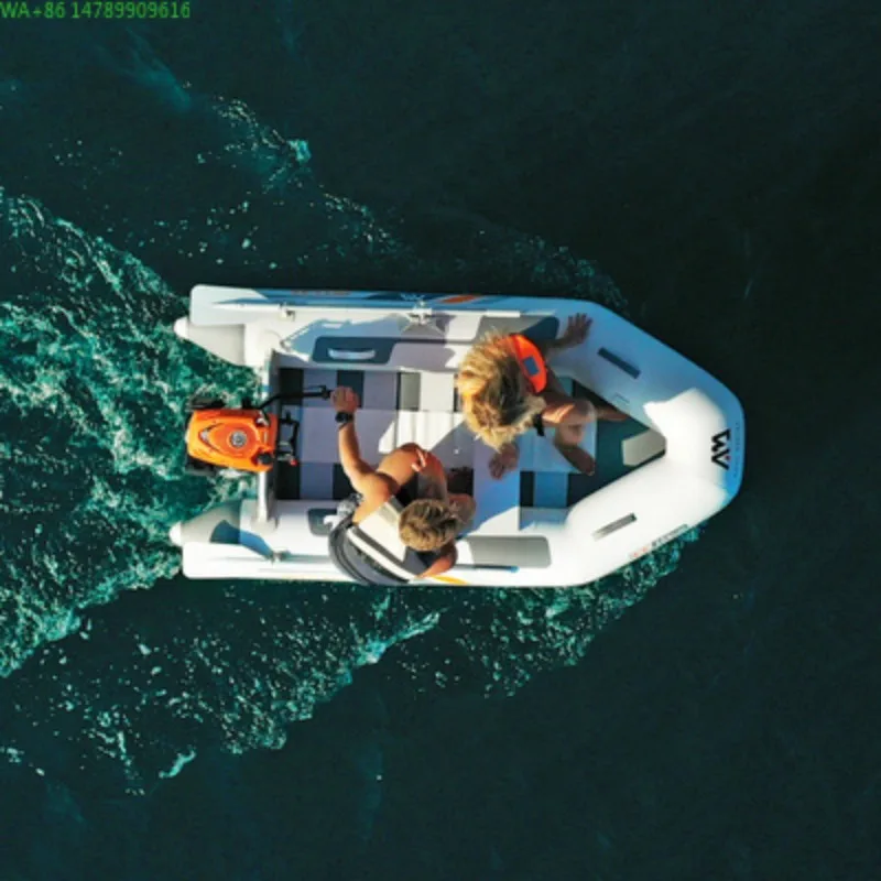 AQUA MARINA BT-06360AL Bote Inflable de Asalto de PVC, Canoa de 359x176cm con Piso de Aluminio, 3+Quillas, Listo para Navegar, Capacidad para 6 Personas