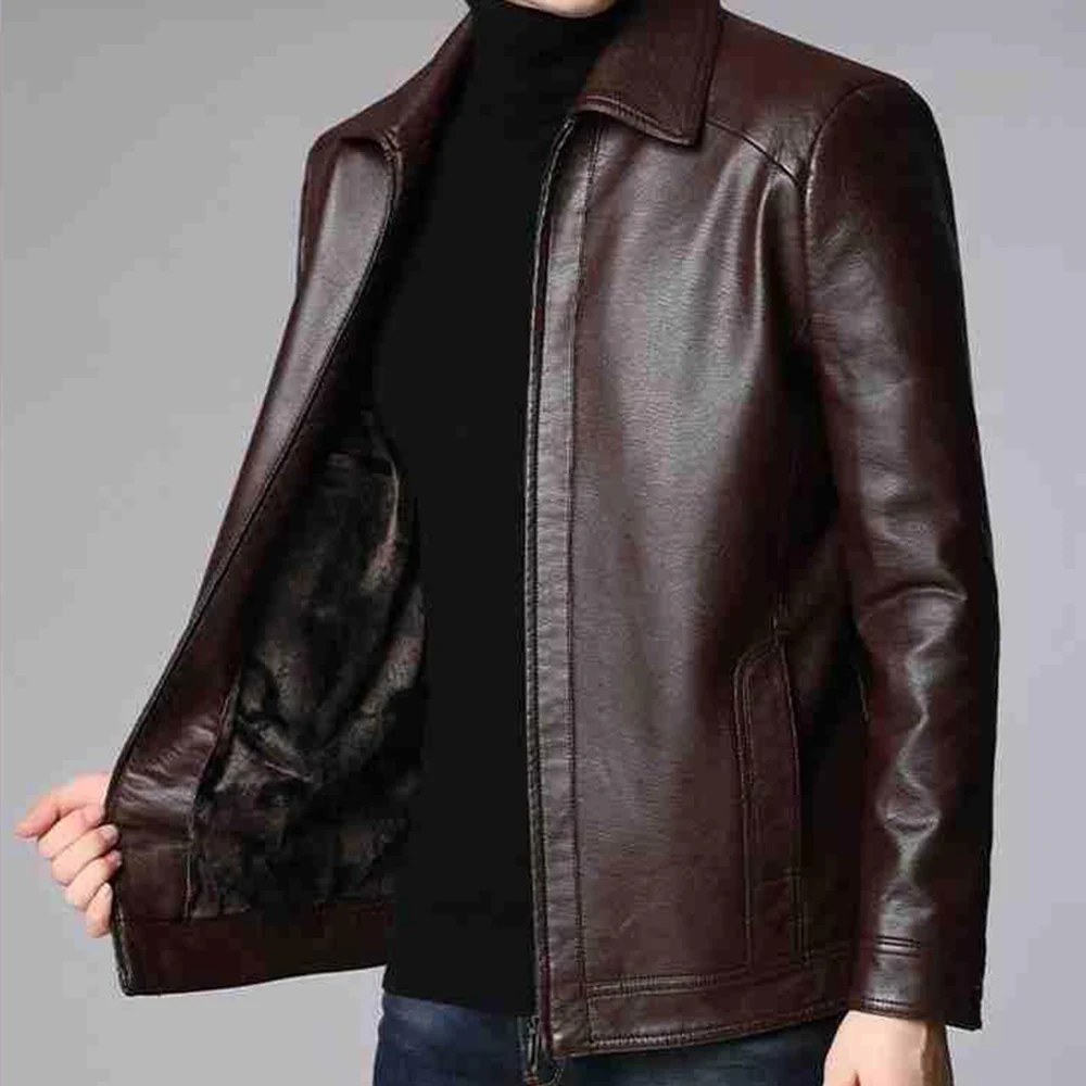 Vacation Fleece Lined Jacket Polyester Shell Thick Fleece Collar Jacket Hoody Regular Length Pure Color Pattern Fashion Style