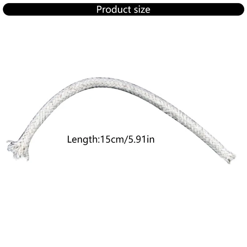 10шт круглые хлопковые плетеные свеча фитиль масла фонари для масляных фонарей для масляных ламп 15 см/5,90 дюйма для масляной