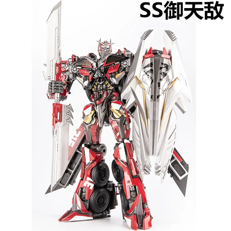 

Transformation OV01 OV-01 Sentinel Prime Fire Engine Oversize KO SS61 Movie Serise Alloy Part Action Figure Robot Collection Toy