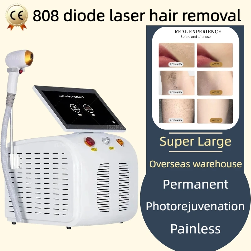 

Portable 3500W Power Professional 808nm Diode Ice Titanium Laser Body Permanent Hair Removal Machine CE