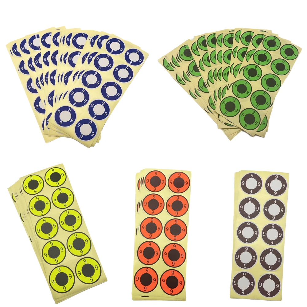 

Stick On Targets Spots 5cm Target Pasters Paper Stickers, Self Adhesive Shooting Targets, Stick Splatter Reactive Targets