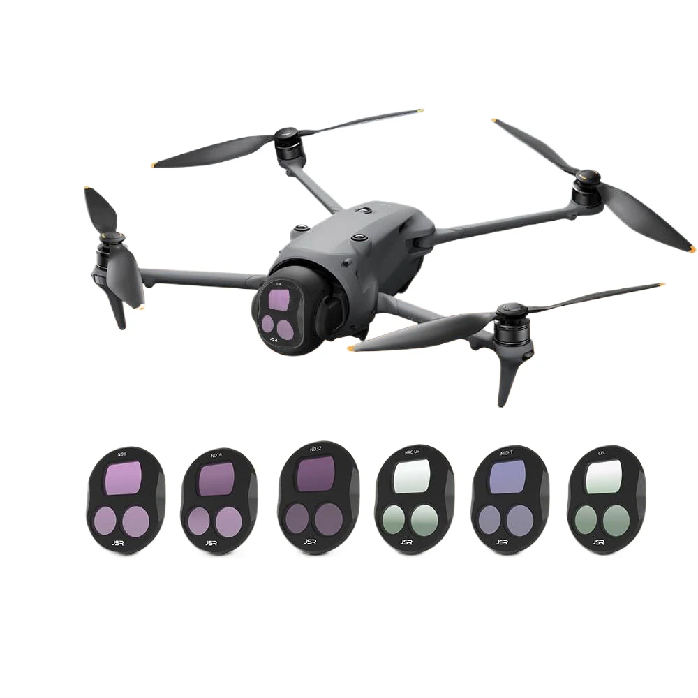 

ND&CPL Filters Set for DJI Mavic 4 Pro, MCUV ND8/16/32/64/1000 NIGHT STAR CPL Filters Drone Accessories, Camera Lens ND Filter