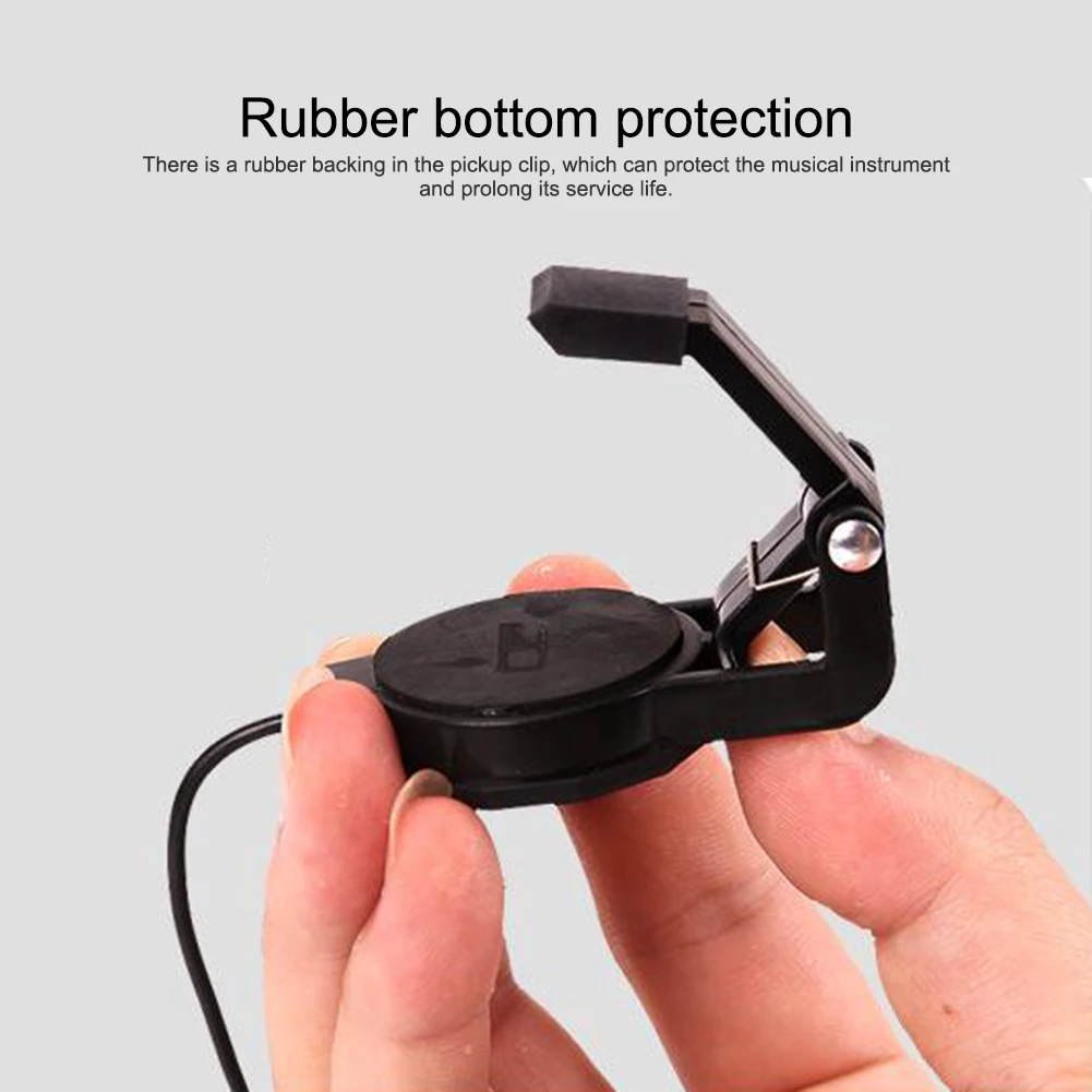 WCP-60G Classical Guitar Pickups Professional 2.5m Cable Clip On Guitara Pickup
