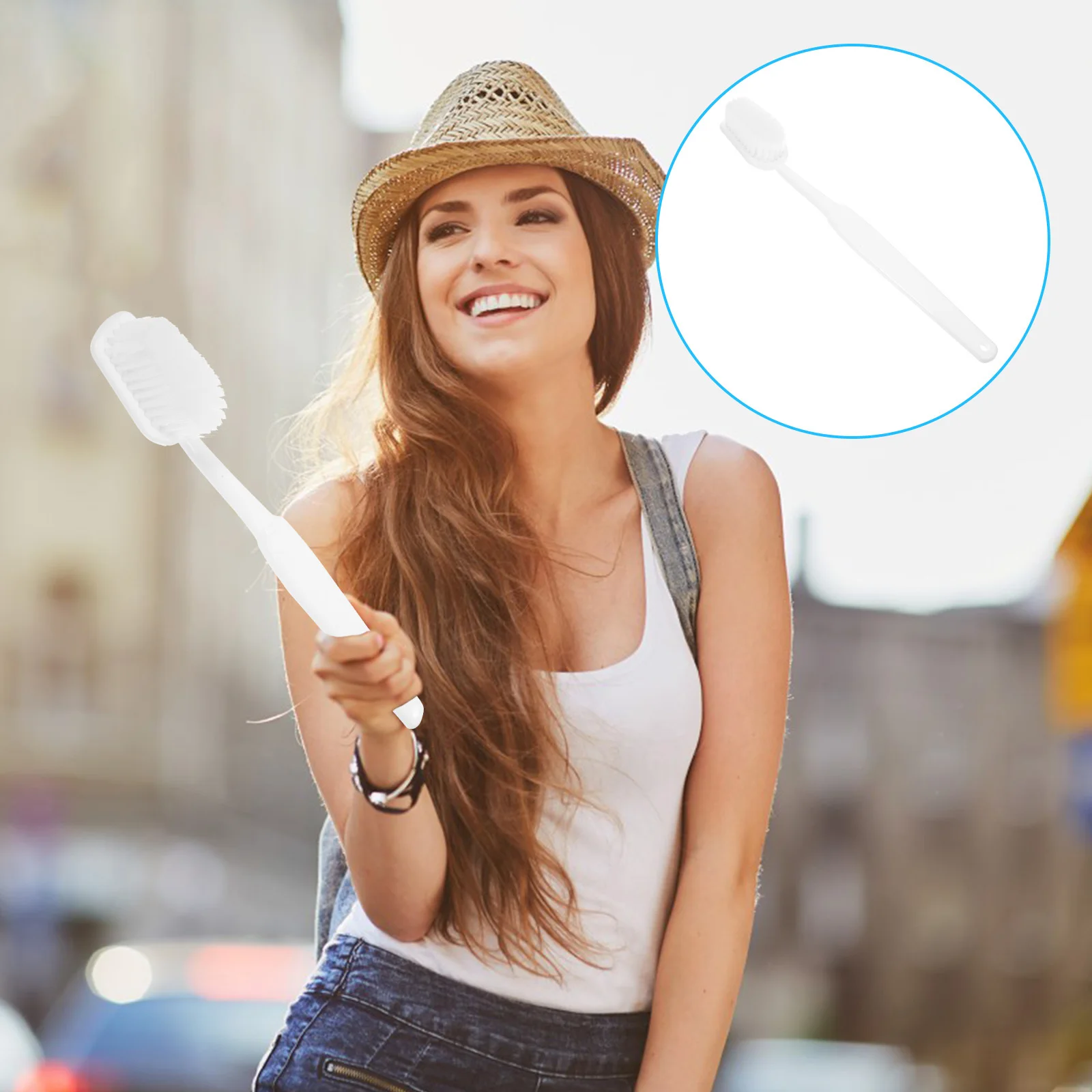 

Giant Large Toothbrush Prop Huge Toothbrush Party Decoration Prank Party Supplies Photo Prop Cosplay Accessory