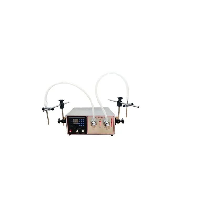 

Double Magnetic Pump Liquid Filling Machine | Automatic Quantitative Essential Oil Filling Machine