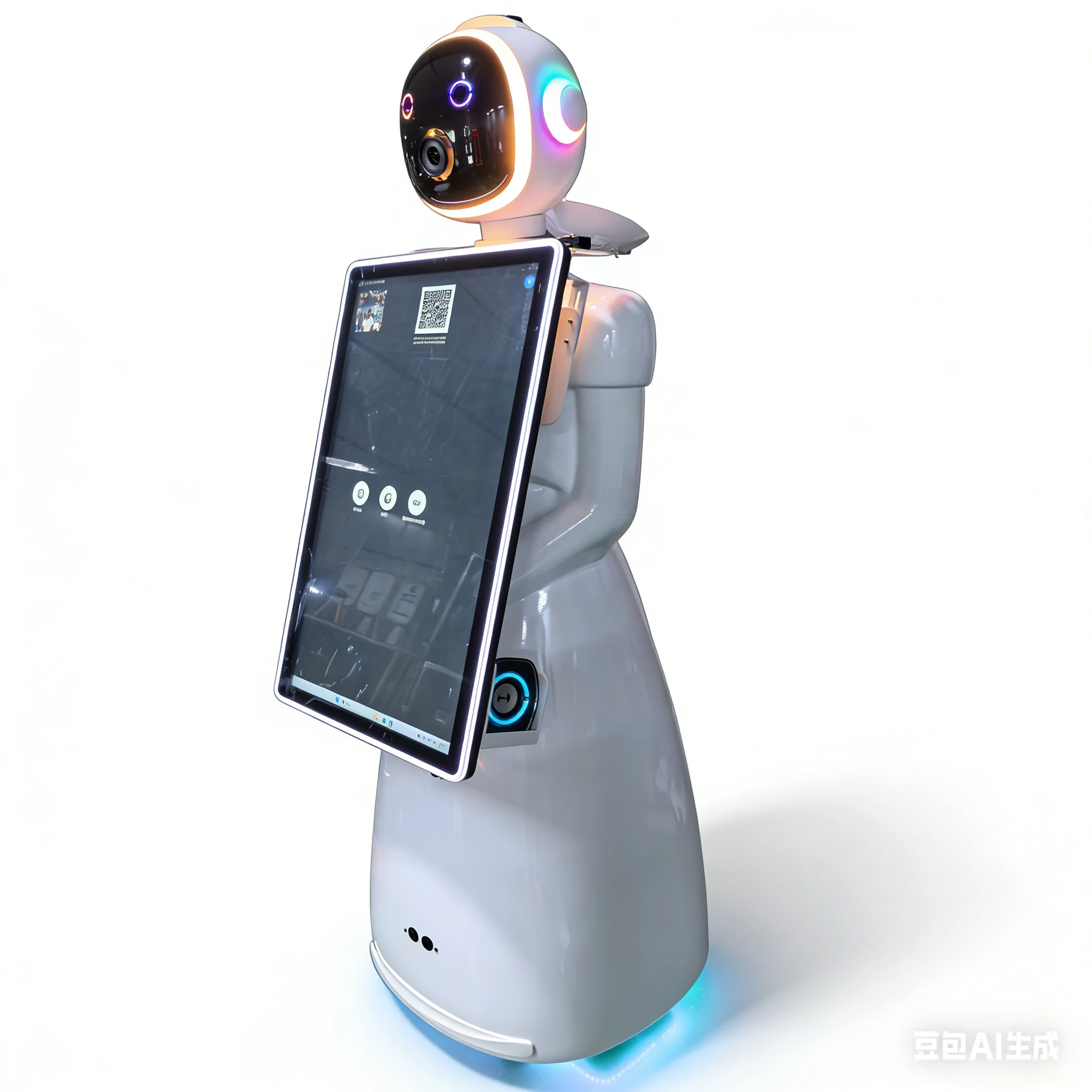 Trendy Photo Booth Robot Camera Robot Wireless Automatic Rotating Selfie Robot Photo Booth