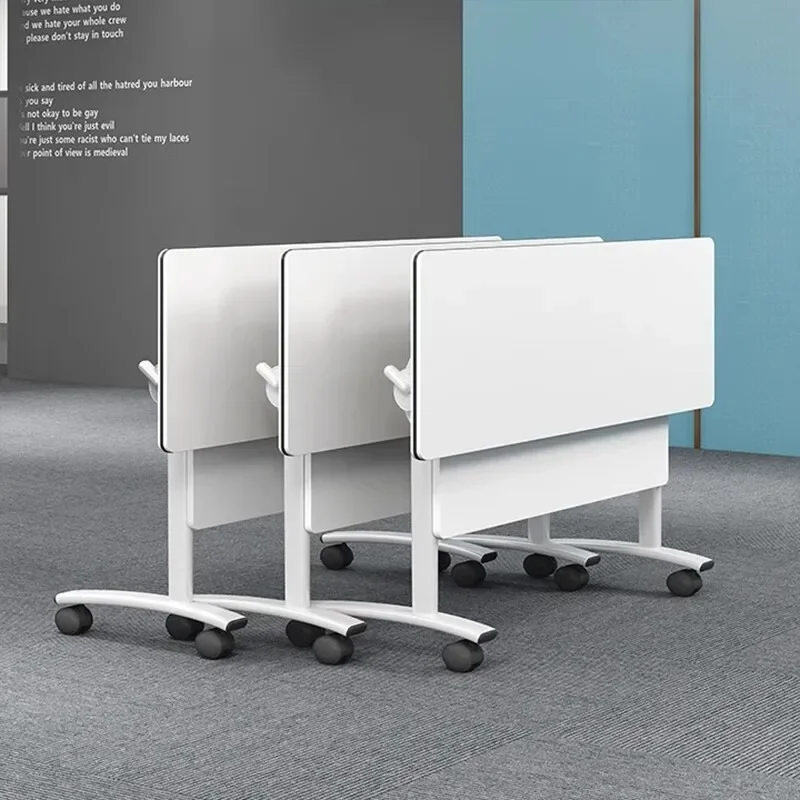 Shengli folding training table and chair mobile desk long table splicing conference table student desk