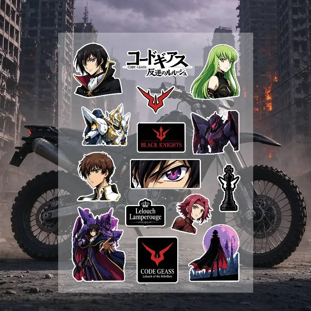C-CODE G-GEASS Stickers Moto Sticker Auto Body Bumper Windows Motorcycle Laptop Walls Vinyl Decal Car Tuning Accessories