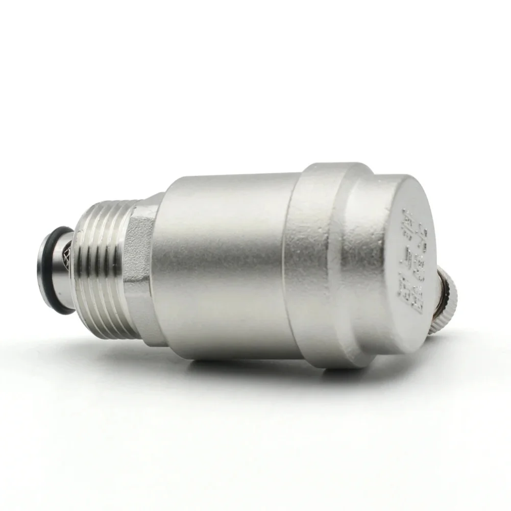1pc Floor-Standing Heating Valve 304 Stainless Steel Pointed Automatic Exhaust Valve Vertical Tap Water Heating Valve Tools