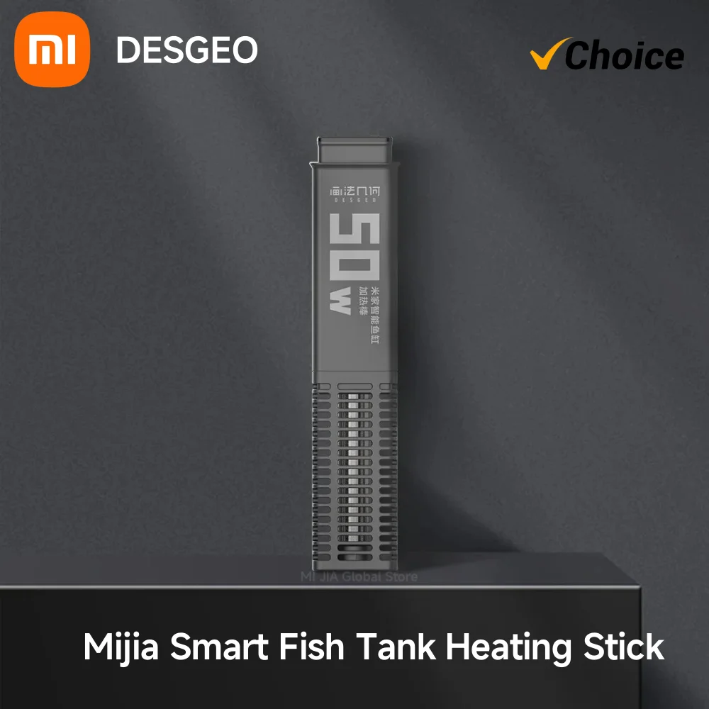 

Умный аквариумный обогреватель Xiaomi Mjia DESGEO 50 Вт — управление через приложение, интеллектуальный точный термостат постоянной температуры для аквариумов