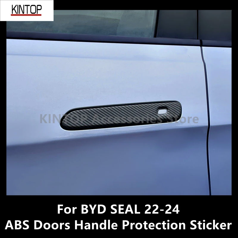 

For BYD SEAL 22-24 ABS Doors Handle Protection Sticker Decorative Modification Accessories Refit