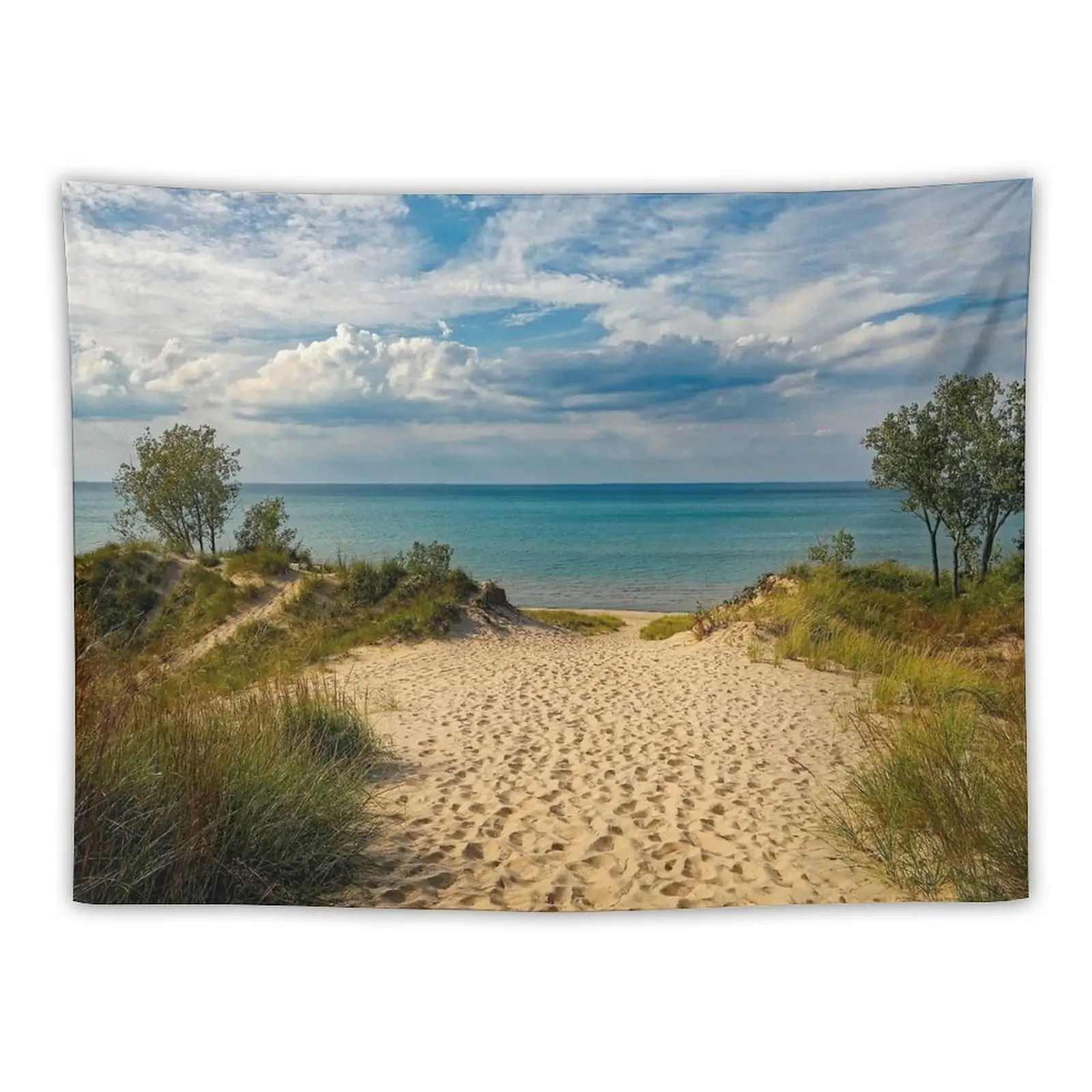 

Beach with dunes Tapestry Decoration Aesthetic Bedrooms Decorations Wall Decoration Items Aesthetic Room Decors