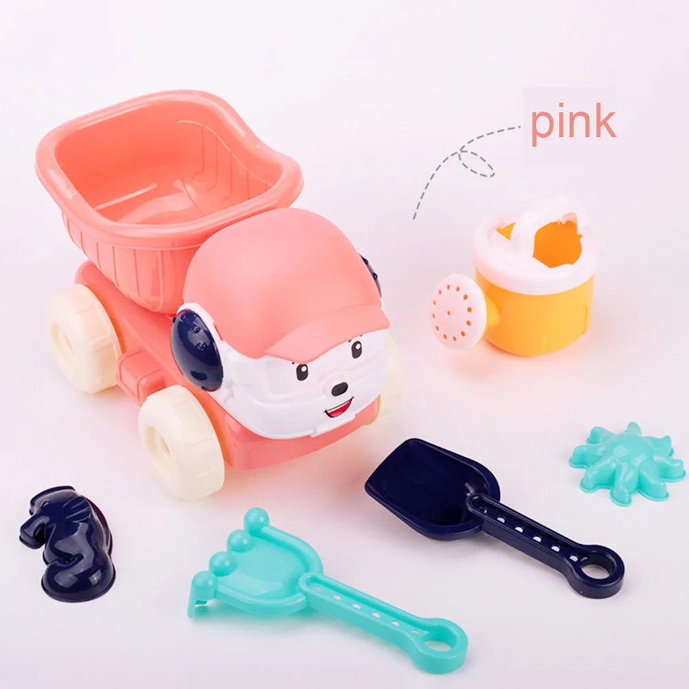 Ensemble de jouets de sable de plage, ensemble d'outils de pelle de plage, jouets de taille moyenne légers pour les enfants