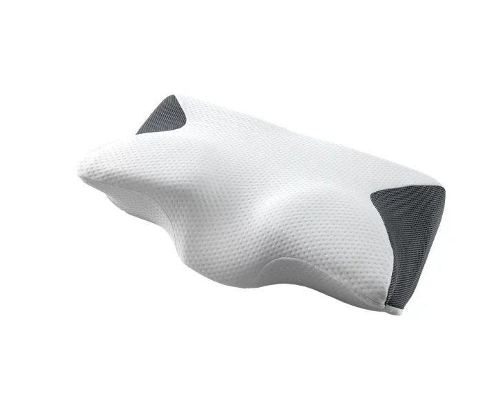 1pc Memory Foam Cervical Pillow  2 In 1 Ergonomic Contour Orthopedic Pillow For Neck Pain  Contoured Support Pillows  Neck Pillo