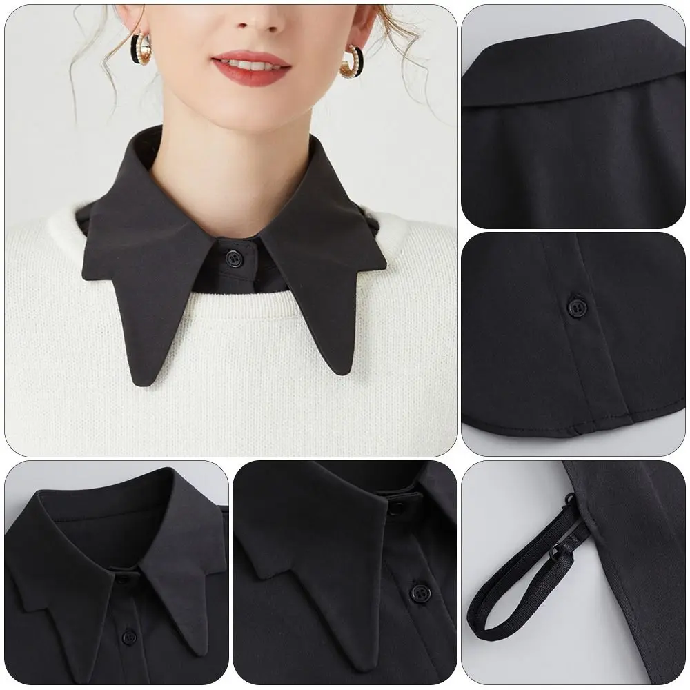 

Fashion Classic Detachable Shirt Fake Collar Lapel Clothes Accessories Blouse False Collar