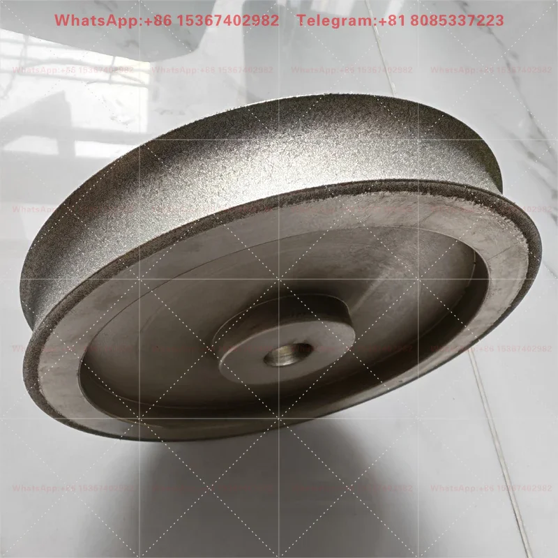 Customized Water Droplet Diamond Grinding Wheel for Jade Agate Bracelets and Prayer beads Diamond Forming Disk 10x25mm