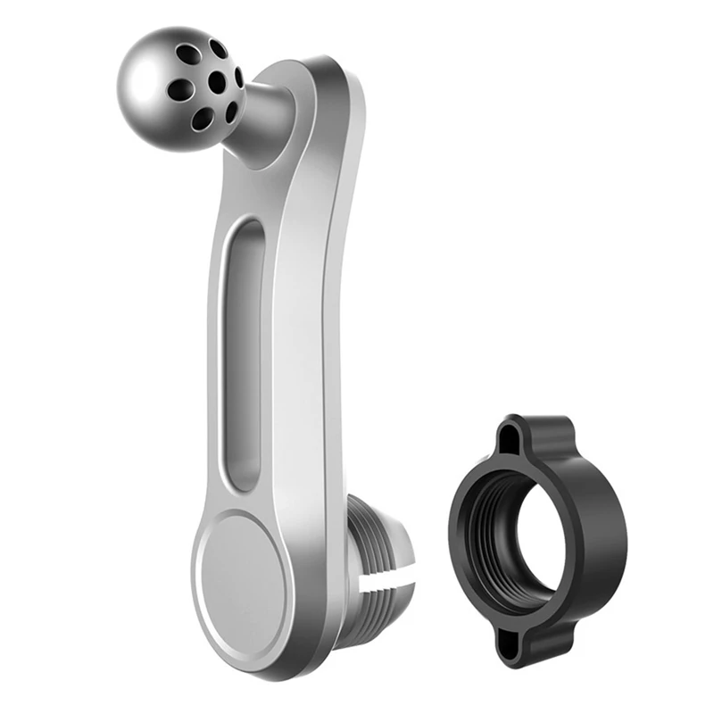 17Mm Round Joint Extension Arm Female To Male Extender Rotating Rod For Car Air Outlet Vent Phone Stand