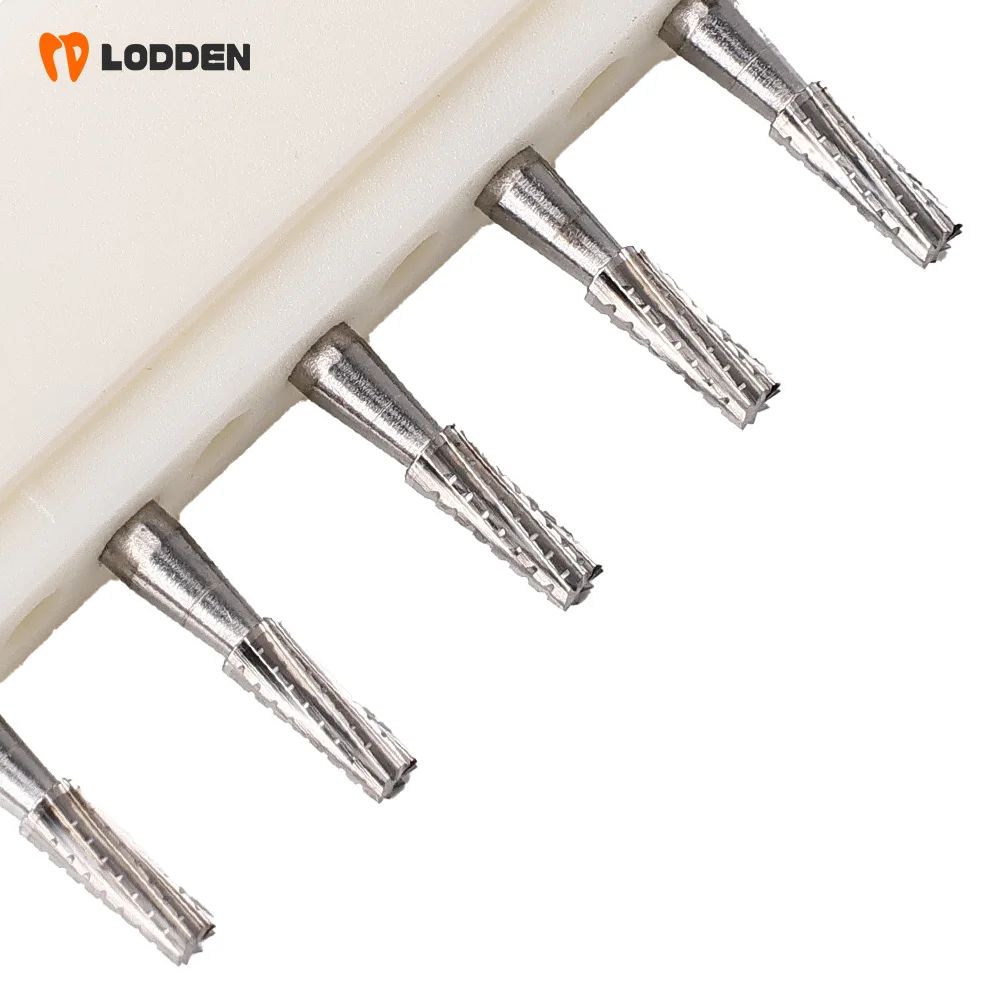 5pcs/Box Dental Tungsten Carbide Burs RA702 Dentistry Grinding Drills Low Speed for RA CA Shank for Bending Handle Tools - Image 5