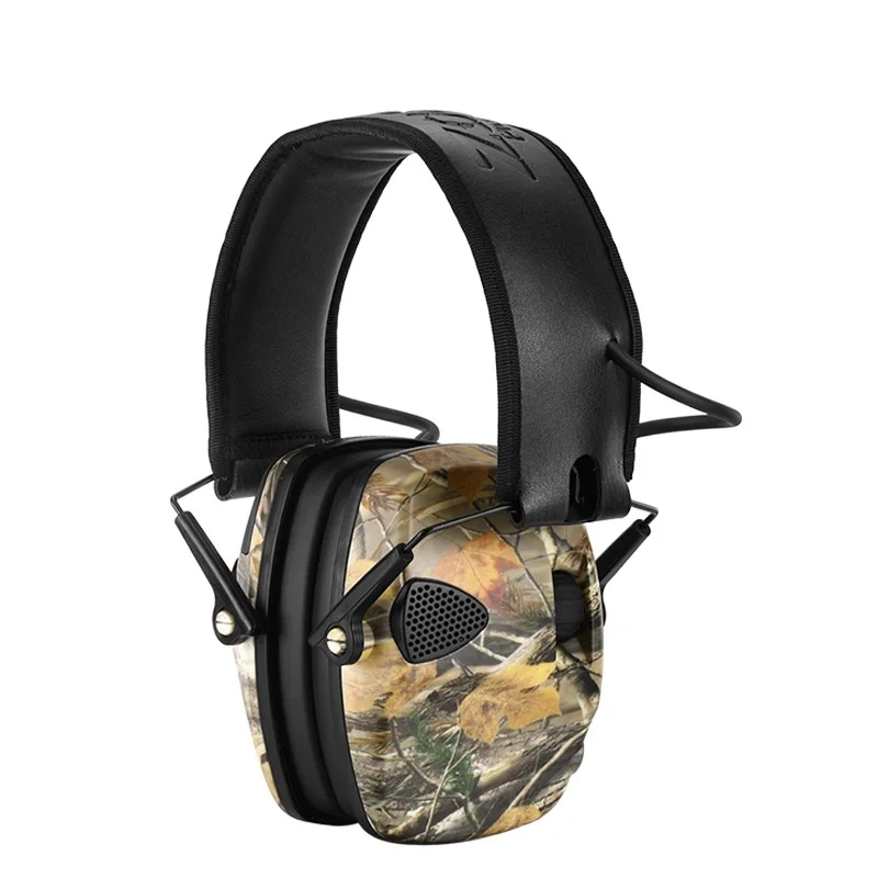 Top Tactical Anti-Noise Earmuff para caça, tiro auscultadores, redução de ruído, audição eletrônica, proteção auricular protetora