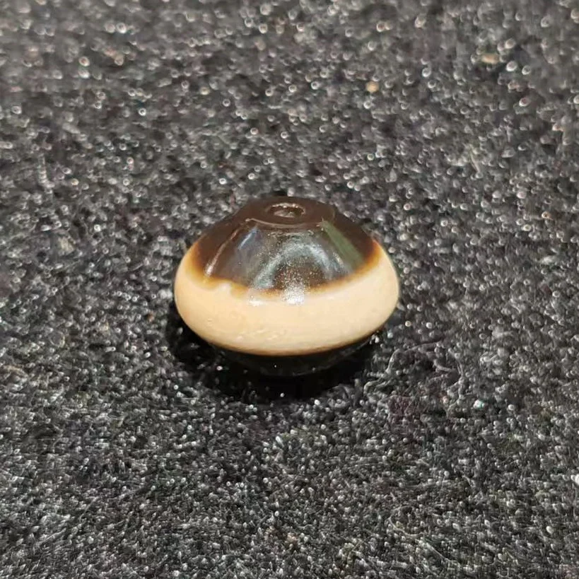 

100pcs Tibetan style tooth yellow 8 * 10mm first-line pharmacist agate bead necklace pendant DIY accessory Dzi